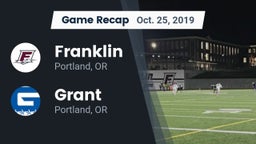Recap: Franklin  vs. Grant  2019
