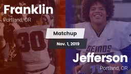 Matchup: Franklin  vs. Jefferson  2019