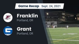 Recap: Franklin  vs. Grant  2021