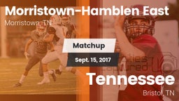 Matchup: Morristown-Hamblen vs. Tennessee  2017