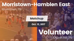 Matchup: Morristown-Hamblen vs. Volunteer  2017