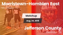 Matchup: Morristown-Hamblen vs. Jefferson County  2018