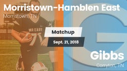 Matchup: Morristown-Hamblen vs. Gibbs  2018