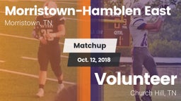 Matchup: Morristown-Hamblen vs. Volunteer  2018