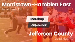 Matchup: Morristown-Hamblen vs. Jefferson County  2019