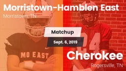 Matchup: Morristown-Hamblen vs. Cherokee  2019