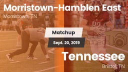 Matchup: Morristown-Hamblen vs. Tennessee  2019