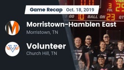 Recap: Morristown-Hamblen East  vs. Volunteer  2019
