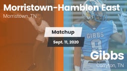 Matchup: Morristown-Hamblen vs. Gibbs  2020