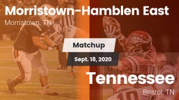 Matchup: Morristown-Hamblen vs. Tennessee  2020