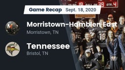 Recap: Morristown-Hamblen East  vs. Tennessee  2020