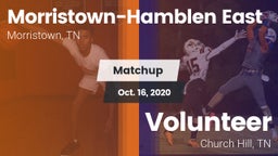 Matchup: Morristown-Hamblen vs. Volunteer  2020