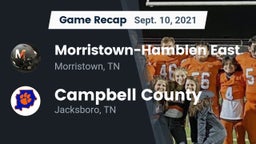 Recap: Morristown-Hamblen East  vs. Campbell County  2021