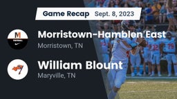 Recap: Morristown-Hamblen East  vs. William Blount  2023