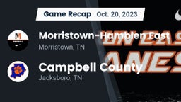Recap: Morristown-Hamblen East  vs. Campbell County  2023