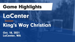 LaCenter  vs King's Way Christian  Game Highlights - Oct. 18, 2021