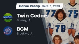 Recap: Twin Cedars  vs. BGM  2023