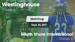 Matchup: Westinghouse High vs. South Shore International  2017