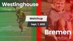 Matchup: Westinghouse High vs. Bremen  2019