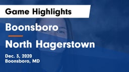 Boonsboro  vs North Hagerstown  Game Highlights - Dec. 3, 2020