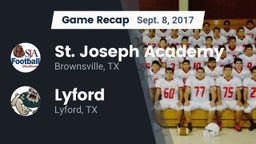 Recap: St. Joseph Academy  vs. Lyford  2017