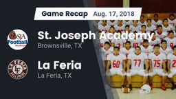 Recap: St. Joseph Academy  vs. La Feria  2018