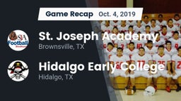Recap: St. Joseph Academy  vs. Hidalgo Early College  2019