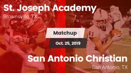 Matchup: St. Joseph Academy vs. San Antonio Christian  2019