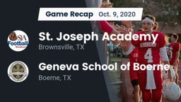 Recap: St. Joseph Academy  vs. Geneva School of Boerne 2020