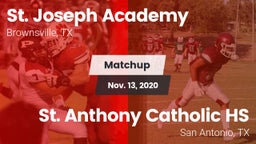 Matchup: St. Joseph Academy vs. St. Anthony Catholic HS 2020