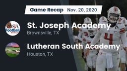 Recap: St. Joseph Academy  vs. Lutheran South Academy 2020