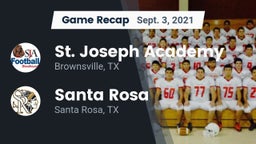 Recap: St. Joseph Academy  vs. Santa Rosa  2021