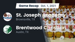 Recap: St. Joseph Academy  vs. Brentwood Christian  2021