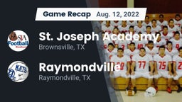 Recap: St. Joseph Academy  vs. Raymondville  2022