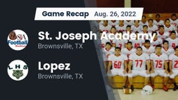 Recap: St. Joseph Academy  vs. Lopez  2022