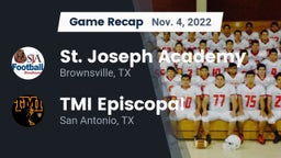 Recap: St. Joseph Academy  vs. TMI Episcopal  2022