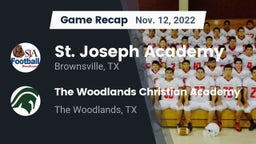 Recap: St. Joseph Academy  vs. The Woodlands Christian Academy  2022