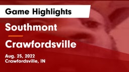 Southmont  vs Crawfordsville  Game Highlights - Aug. 25, 2022
