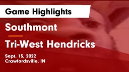 Southmont  vs Tri-West Hendricks  Game Highlights - Sept. 15, 2022