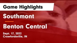 Southmont  vs Benton Central  Game Highlights - Sept. 17, 2022