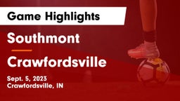 Southmont  vs Crawfordsville  Game Highlights - Sept. 5, 2023