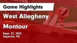 West Allegheny  vs Montour  Game Highlights - Sept. 27, 2022