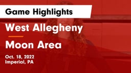 West Allegheny  vs Moon Area  Game Highlights - Oct. 18, 2022