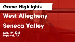 West Allegheny  vs Seneca Valley  Game Highlights - Aug. 19, 2023