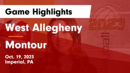 West Allegheny  vs Montour  Game Highlights - Oct. 19, 2023