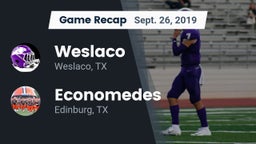 Recap: Weslaco  vs. Economedes  2019