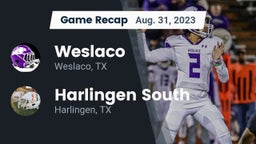 Recap: Weslaco  vs. Harlingen South  2023