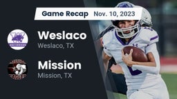 Recap: Weslaco  vs. Mission  2023