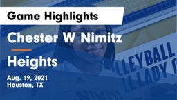 Chester W Nimitz  vs Heights  Game Highlights - Aug. 19, 2021
