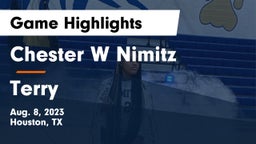 Chester W Nimitz  vs Terry  Game Highlights - Aug. 8, 2023
